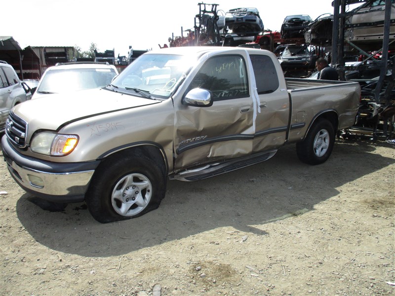 2001 TOYOTA TUNDRA SR5, 4.7L AUTO 2WD, COLOR GOLD, STK Z15945, STK ...
